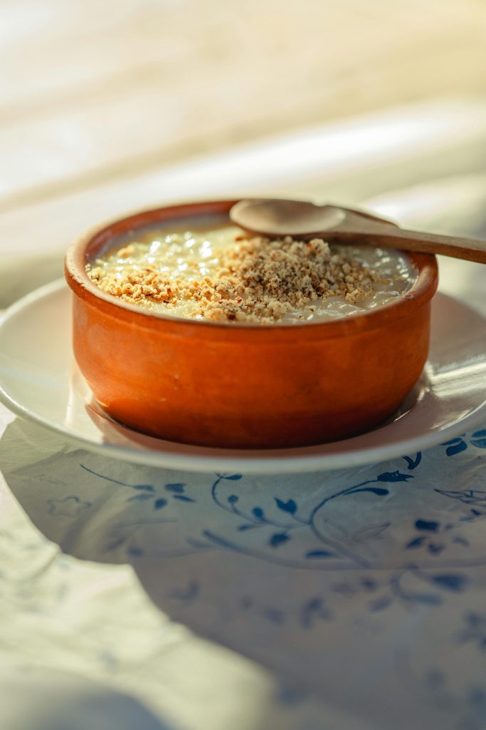 oatmeal in a bowl