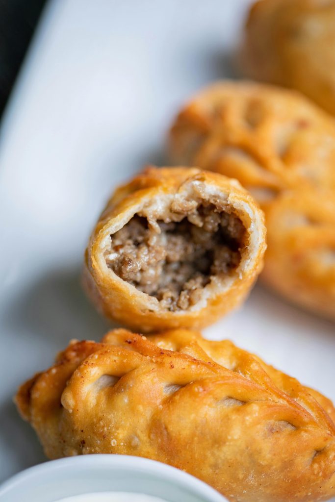 meat filled mini pastry
