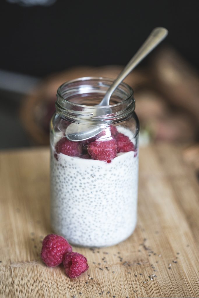chia pudding perfect for dinner for toddler