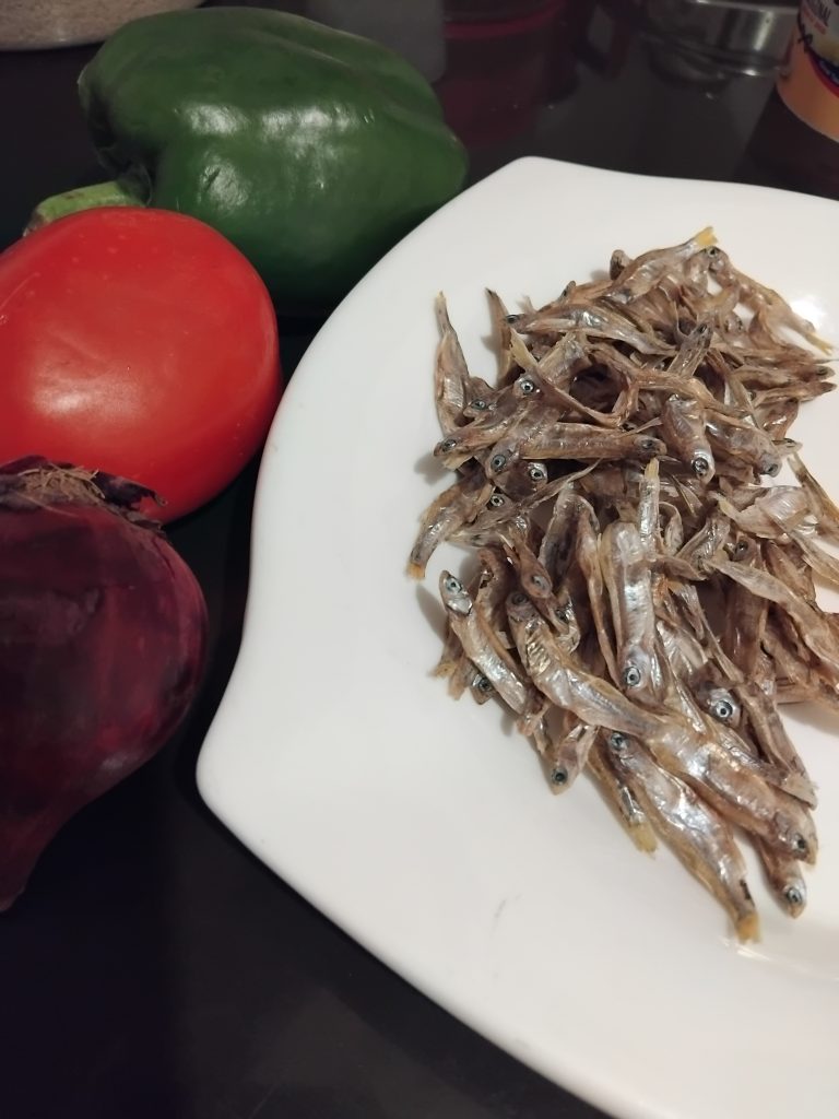sardines on a plate